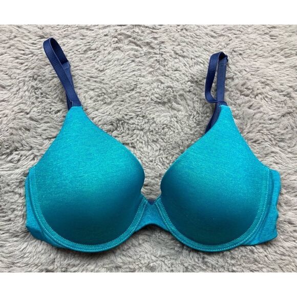 Victoria’s Secret teal uplift semi Demi bra - Picture 1 of 4